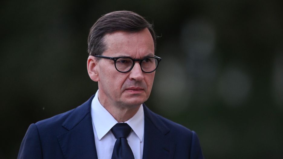 KRAKOW, POLAND  AUGUST 18:
Mateusz Morawiecki MP, former Prime Minister of Poland, arrives to join Jaroslaw Kaczynski, Chairman of the Law and Justice (PiS) party, along with other leading PiS politicians, at Wawel Cathedral for a private monthly mass commemorating President Lech Kaczynski and his wife, Maria, on August 18, 2025, in Krakow, Lesser Poland Voivodeship, Poland.
For more than 15 years, Kaczynski has led these monthly commemorations at Wawel. The ceremonies, approved by the Church hierarchy, remain closed to media coverage and the general public, attended only by PiS leaders and select invitees, and are accompanied by visible police and private security. (Photo by Artur Widak/NurPhoto via Getty Images)