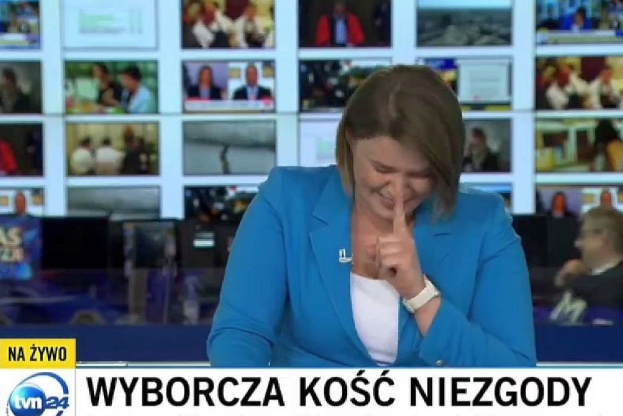 Anna Seremak wybuchła śmiechem na wizji