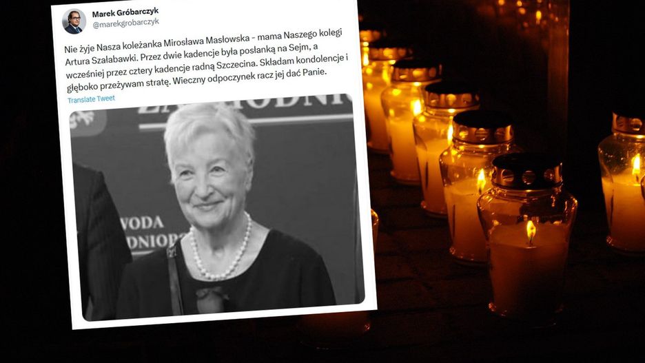 Zmarła Mirosława Masłowska. Miała 80 lat