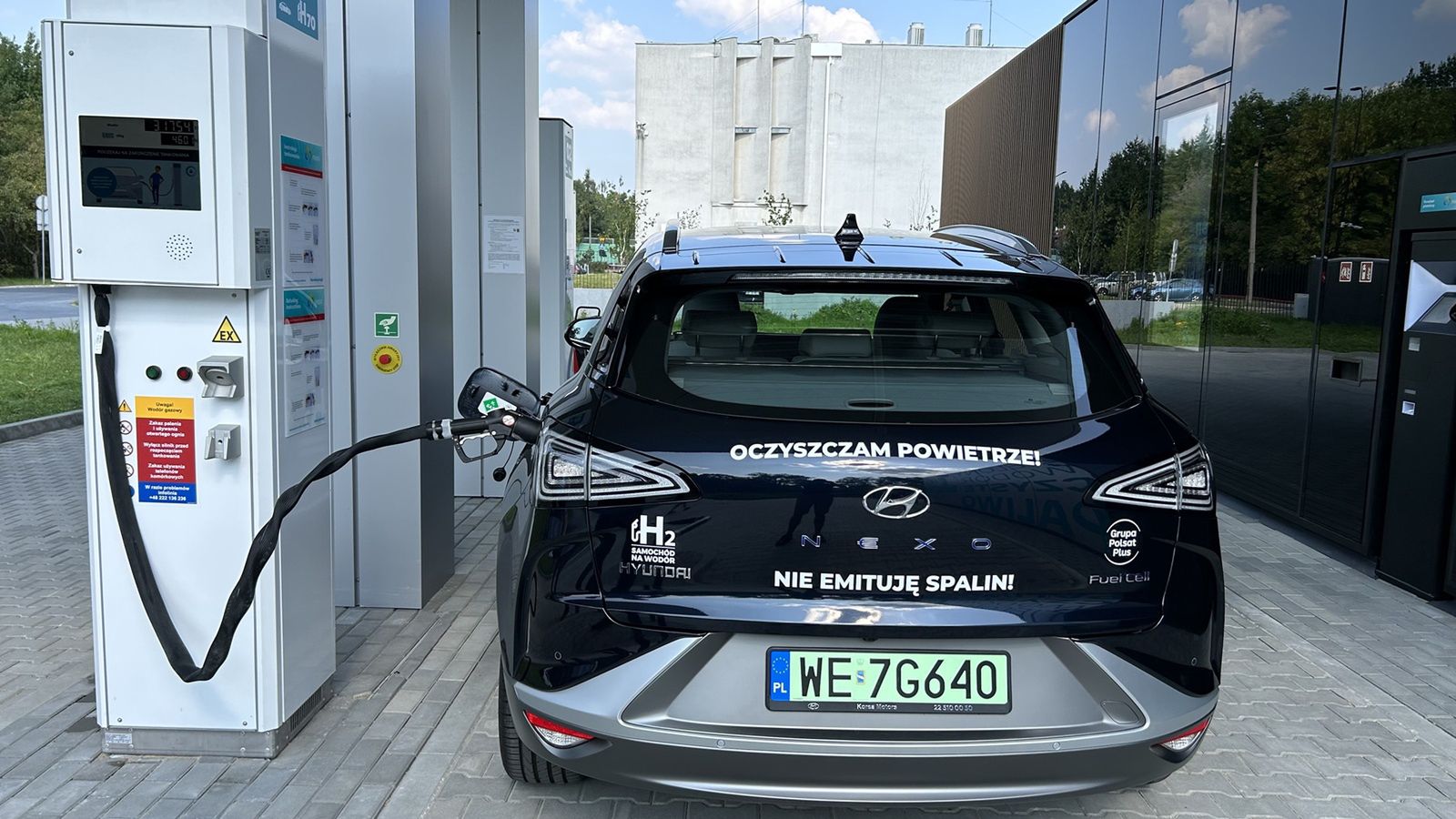 Kierowca Hyundaia Nexo deklarował zasięg nieco ponad 600 km