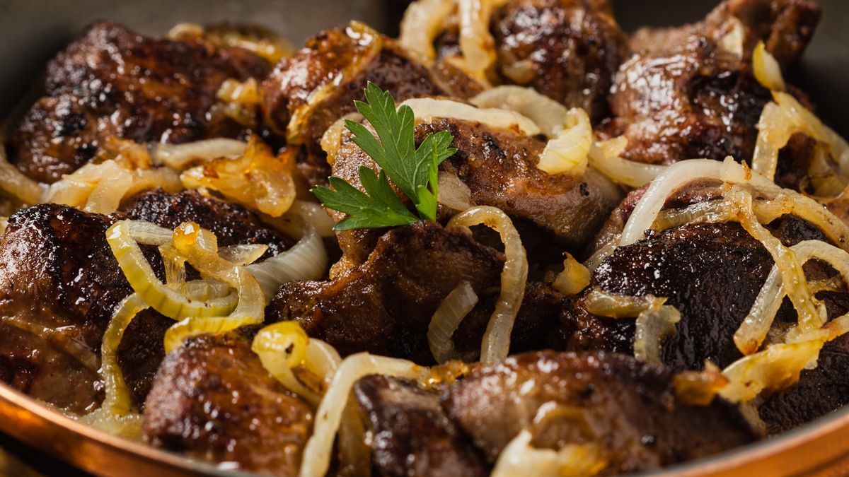 Przepis na karmelizowaną wątróbkę 