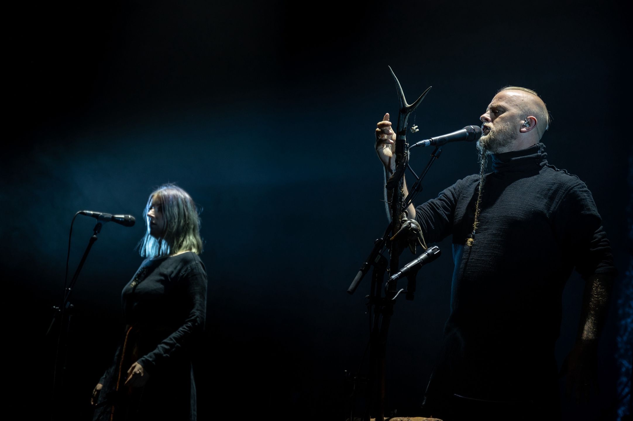 Wardruna na scenie Gdańskiego Teatru Szekspirowskiego