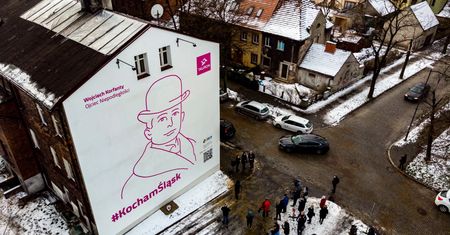 Zabrze. I patriotycznie, i ekologicznie. Miasto ma nowy mural