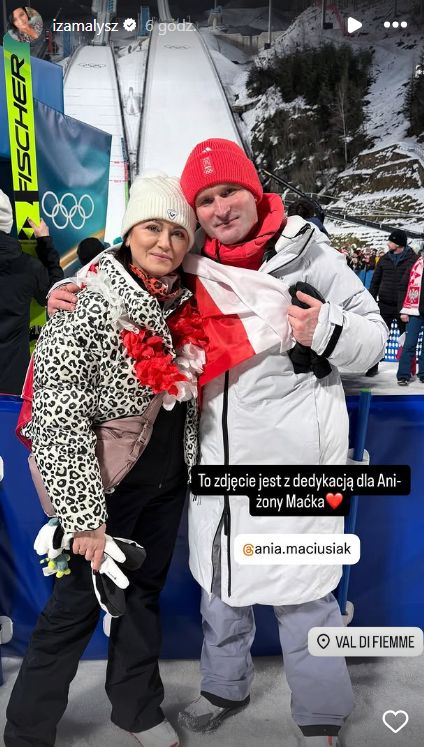 Izabela Małysz i Maciej Maciusiak