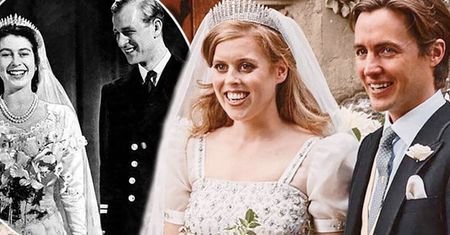 Księżniczka Beatrice wzięła ślub w sukni po Elżbiecie II. Jej wesele było skromniejszy niż Kate i Meghan