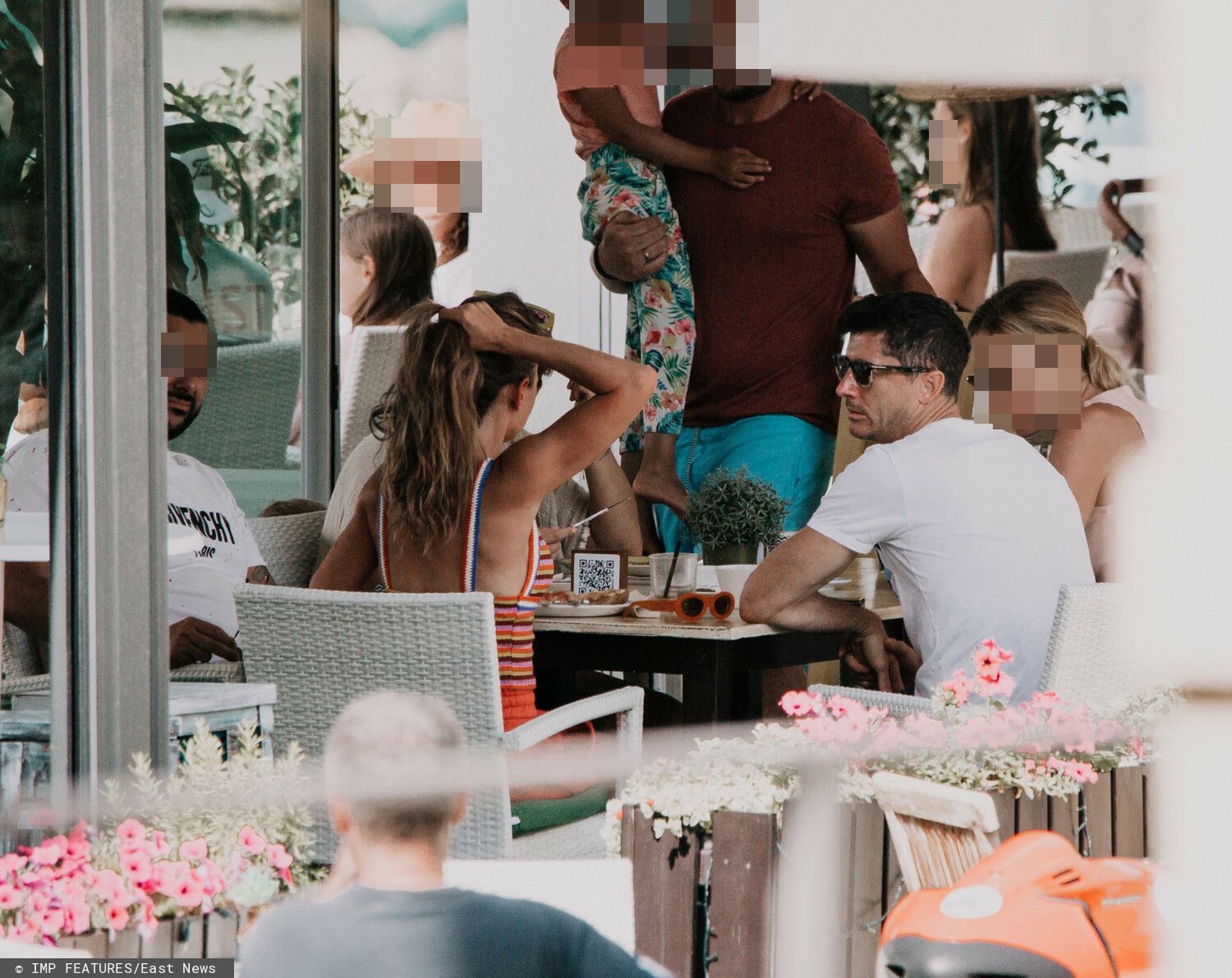 Anna Lewandowska i Robert Lewandowski na Majorce