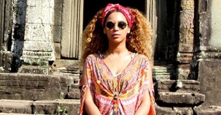 Beyonce na urlopie w Kambodży! [zdjęcia]