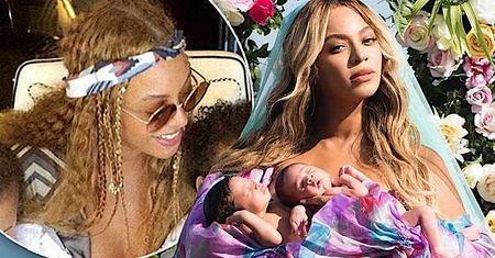 Beyoncé wreszcie pokazała swoje śliczne dzieci! Roczne bliźniaki to istne cukiereczki!