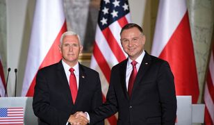 Mike Pence odkupił winy Trumpa. Ale tylko te wobec PiS-u