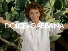 Sophia Loren w wiosennej kolekcji Dolce&Gabbana