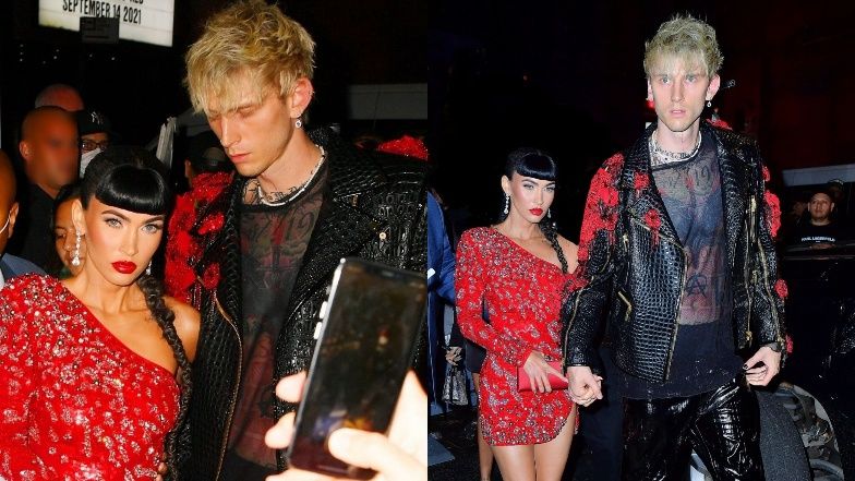 Megan Fox i Machine Gun Kelly w drodze na after party