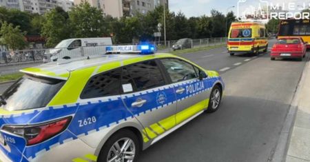 Pasażer autobusu nie żyje. Roztrzaskał głowę w trakcie hamowania