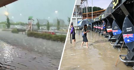 Wrocław pod wodą. Gigantyczna ulewa, ulice płynęły