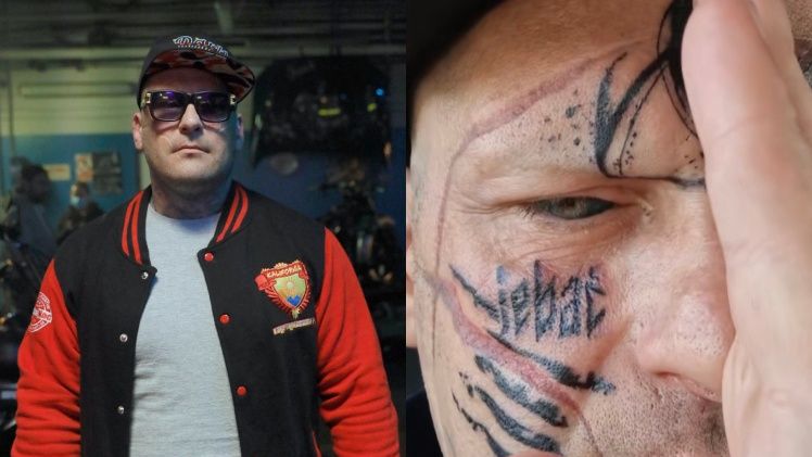Popek wytatuował sobie twarz