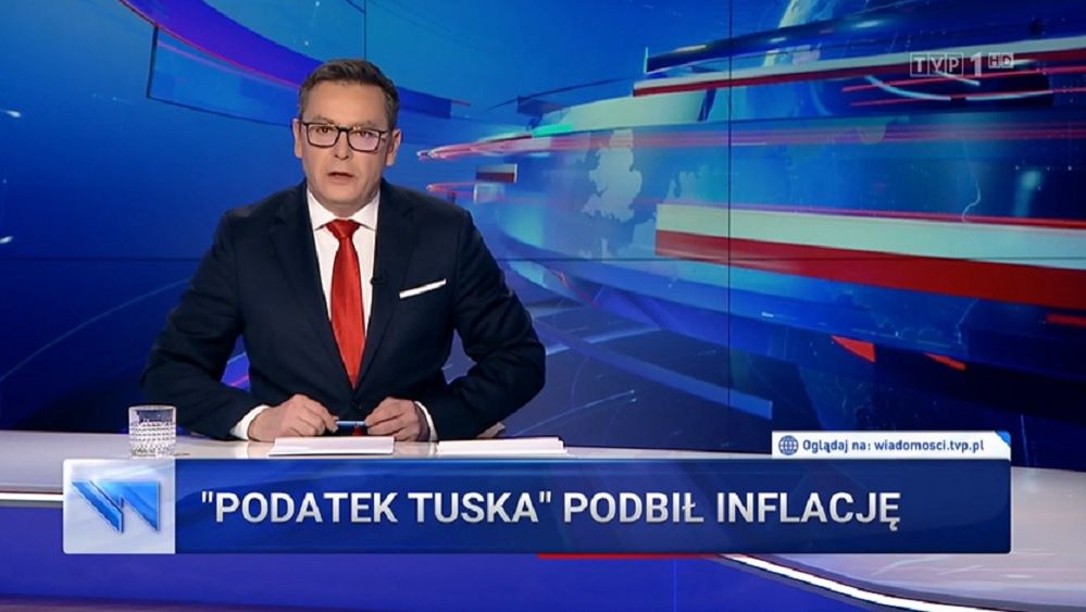 To się nigdy nie skończy. "Wiadomości" TVP znów o Tusku