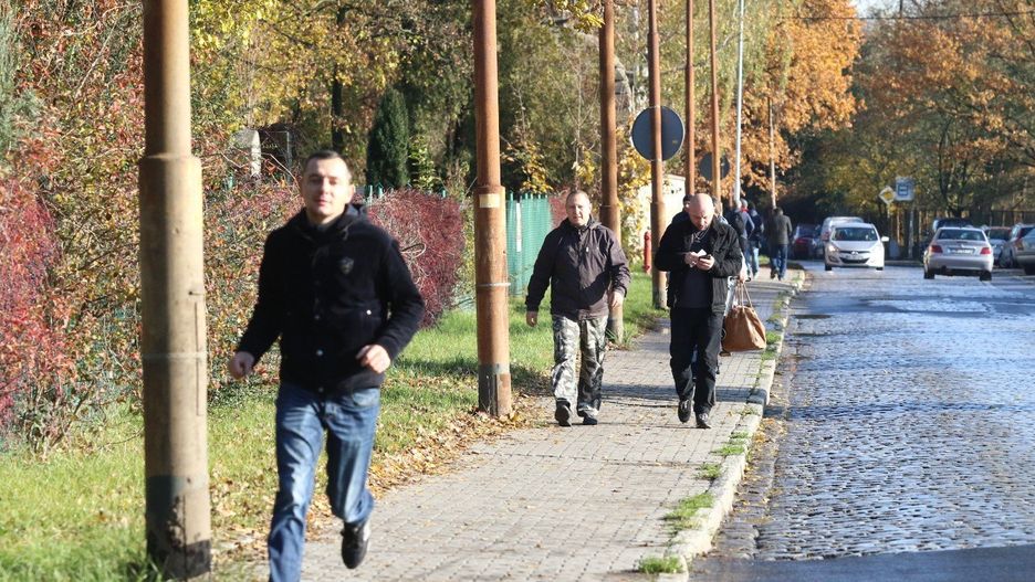 Ulica Trzmielowicka w 2019 roku.