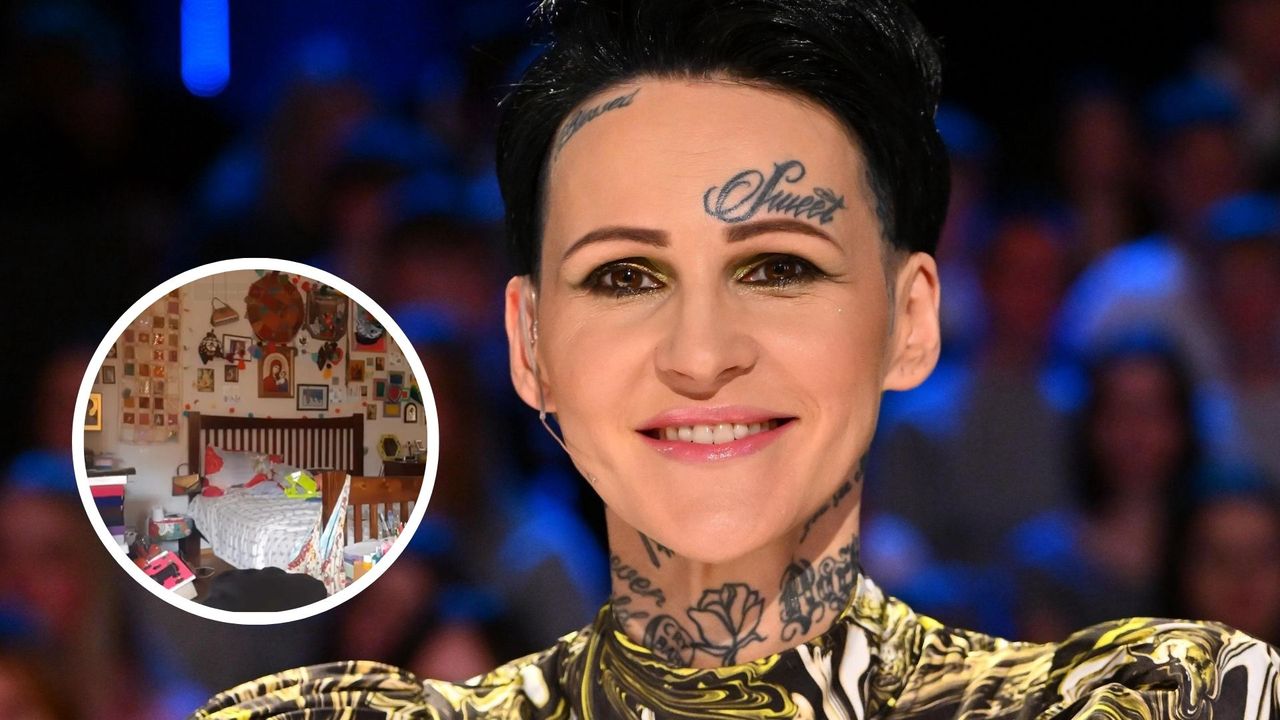 Tak mieszka Agnieszka Chylińska. Ściana Maryjek i "totalny syf"
