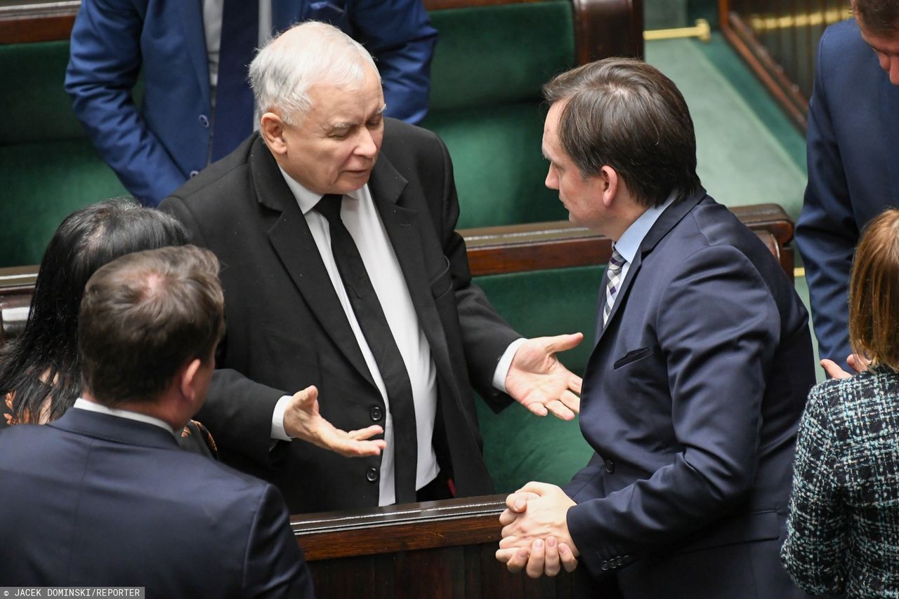 Koalicja Zjednocznej Prawicy może się rozpaść. Jarosław Kaczyński miał postawić Zbigniewowi Ziobrze ultimatum