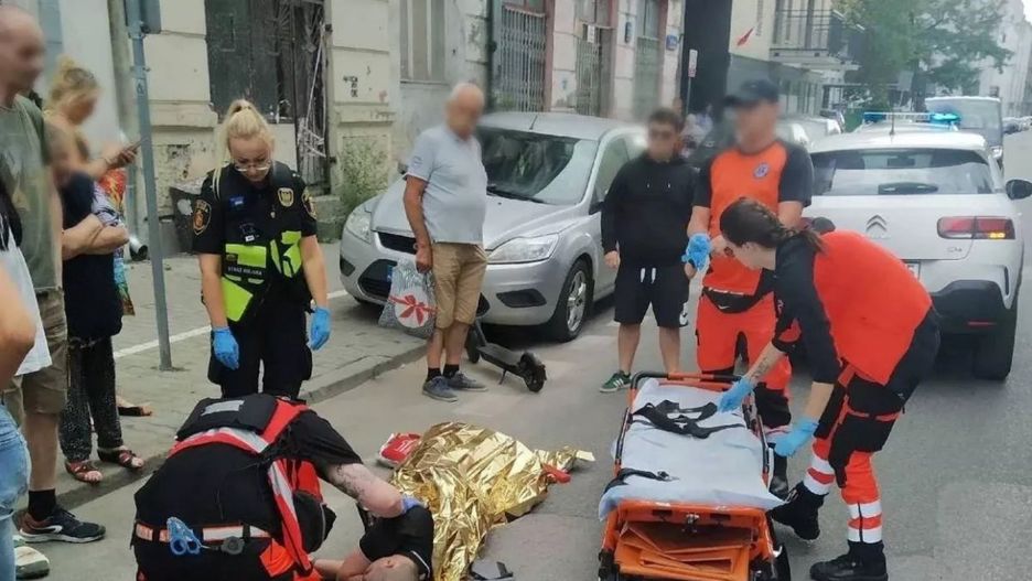 Wypadek na hulajnodze. 17-latka nie zauważyła dziury w drodze