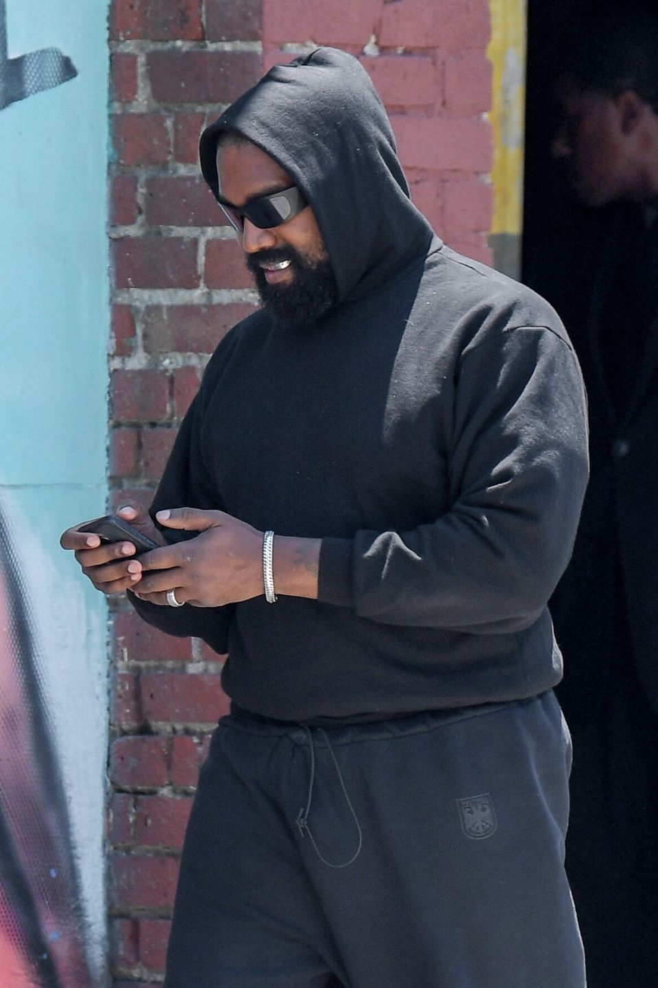 Kanye West i Bianca Censori na lunchu