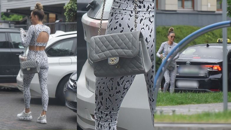 Małgorzata Rozenek biegnie na urodzinowy trening, a następnie robi się na bóstwo przed eventem