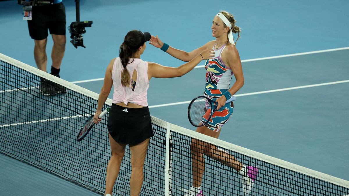 Na zdjęciu: Jessika Pegula i Wiktoria Azarenka