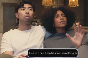 Materiał promujący asystenta Gemini na urządzeniach z Google TV