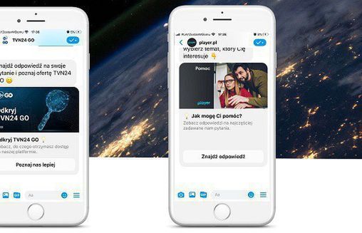 Wirtualni konsultanci Julia i Radek pomagają użytkownikom Playera i TVN24 GO