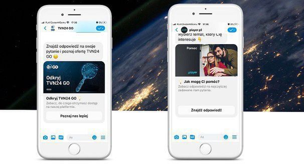 Wirtualni konsultanci Julia i Radek pomagają użytkownikom Playera i TVN24 GO