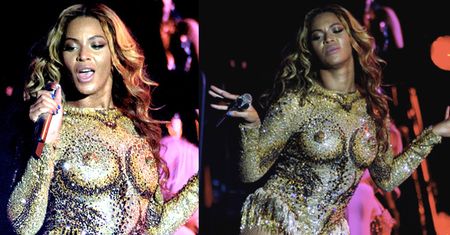 SUTKI BEYONCE na koncercie! (ZDJĘCIA)