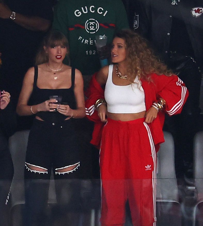 Super Bowl LVIII - Taylor Swift i Blake Lively 