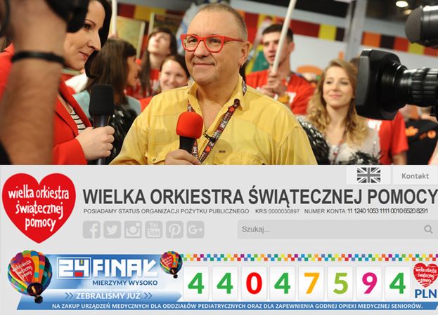 WOŚP zebrał 44 MILIONY! Owsiak: "Hejterzy osiągnęli kompletnie odwrotny skutek" 