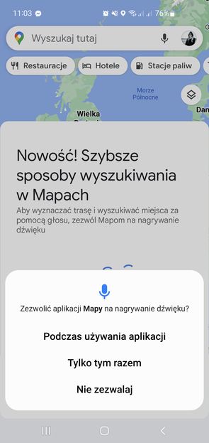Nowa funkcja w Google Maps