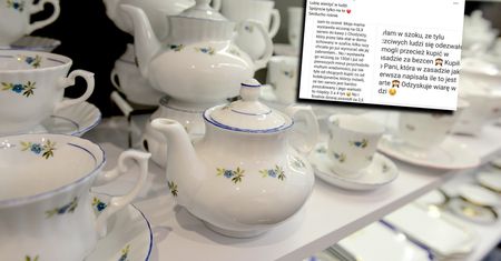 Chciała sprzedać cenny serwis za grosze, kolekcjonerzy ją uświadomili