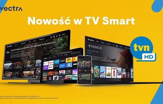 TVN HD dostępny w ofercie Smart TV Vectry