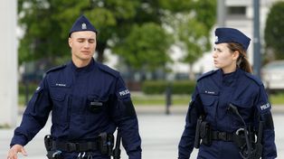 Kierowców w Gowinie oceniały... dzieci. Niecodzienna akcja policjantów