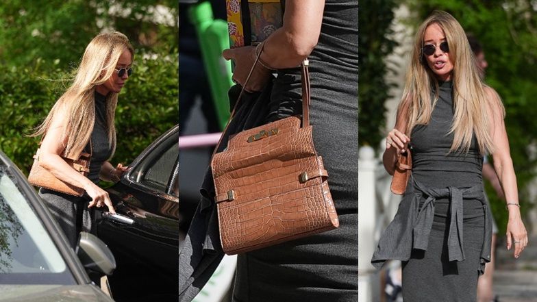 Uzbrojona w torebkę za 330 tysięcy złotych Joanna Przetawiewicz 