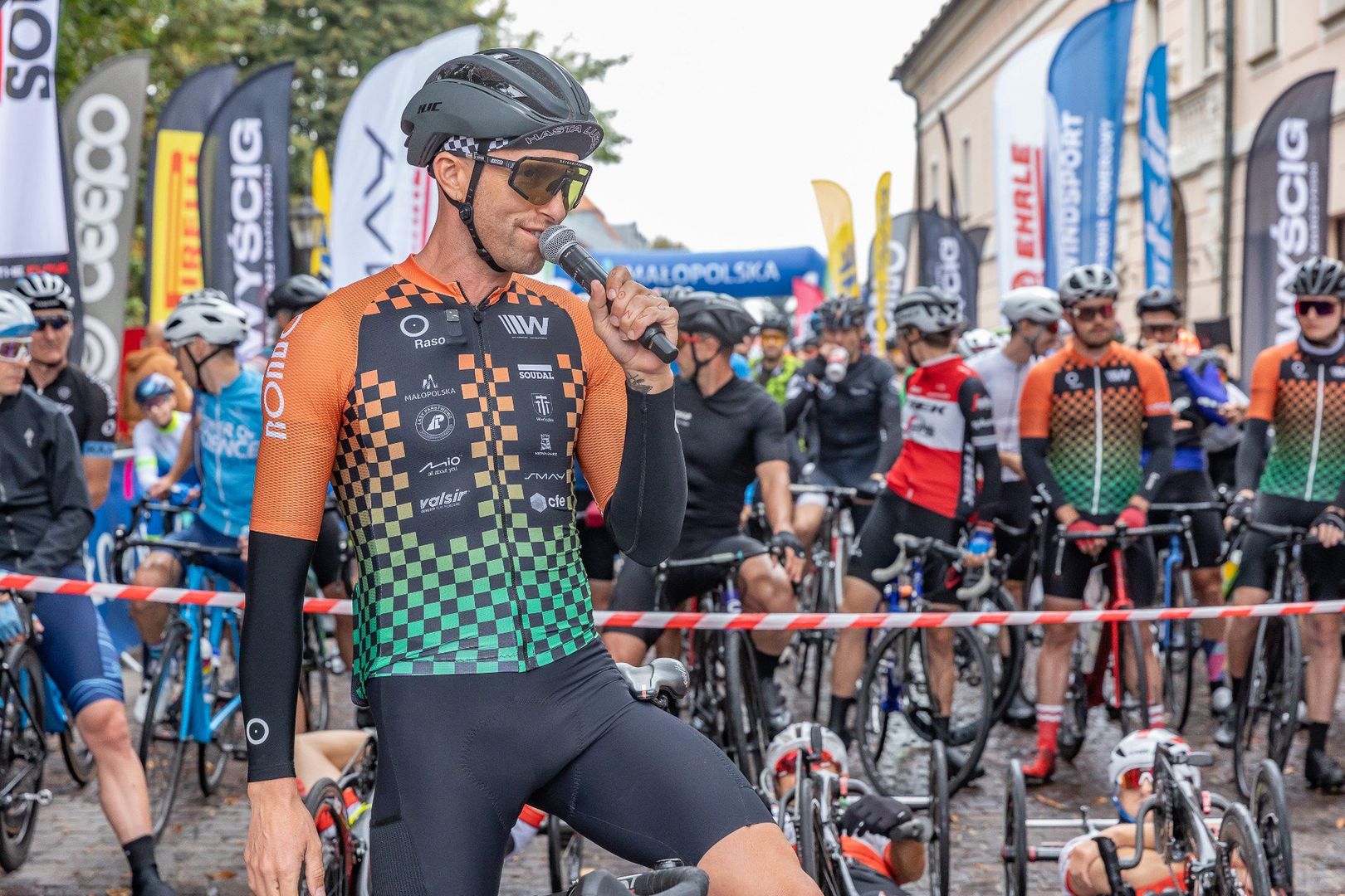 Tomasz Marczyński sam organizuje wyścigi kolarskie