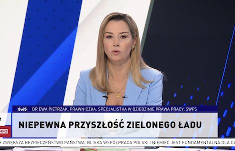 Była dziennikarka Radia ZET prowadzi serwisy w TVP Info