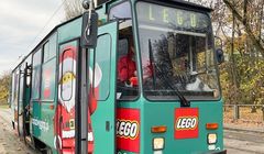 Tramwaj LEGO w Warszawie. Można nim jeździć bezpłatnie