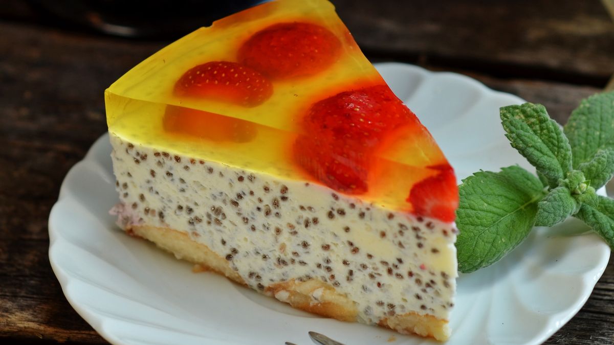 Do sernika dorzucam drobne ziarenka