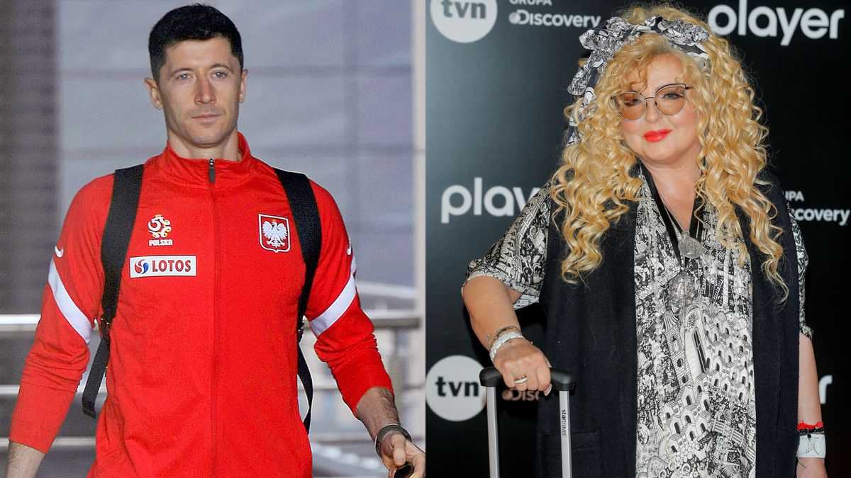 Robert Lewandowski i Magda Gessler 
