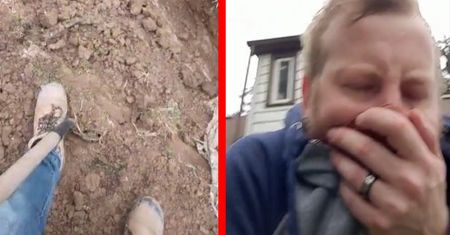 Odkrycie w ogrodzie. Myślał, że to skarb. Po chwili uciekał ile sił w nogach