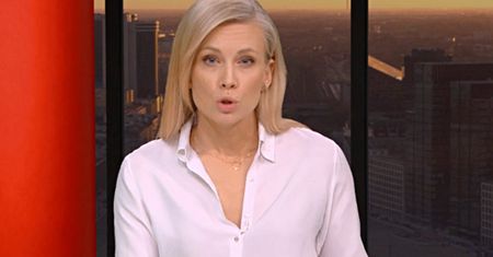 Zaszyfrowana wiadomość w czołówce TVP Info. Udało się ją odczytać