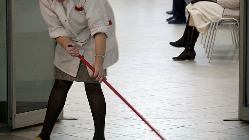 Salowe z wrocławskiego szpitala z Borowskiej 
