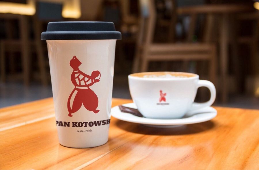 Restauracja "Pan Kotowski" ma kota w logo