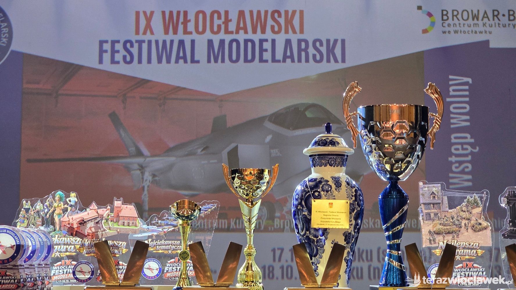 Festiwal modelarski we Włocławku. Zdjęcia z Browaru B.