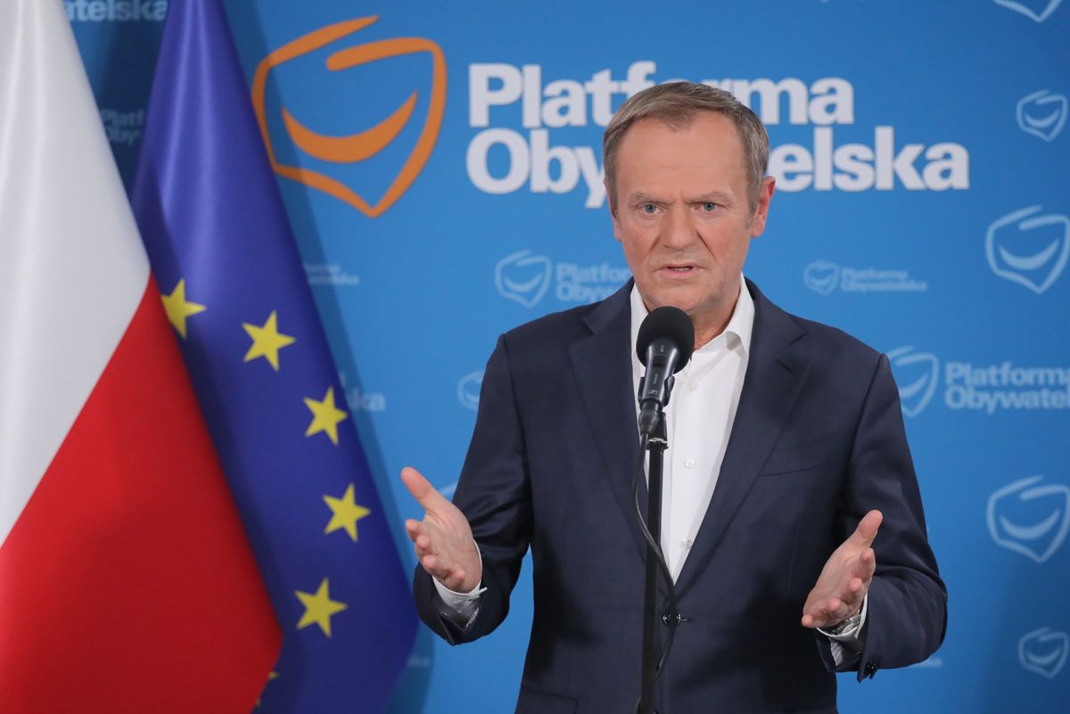 Donald Tusk w mocnych słowach krytykował PiS 