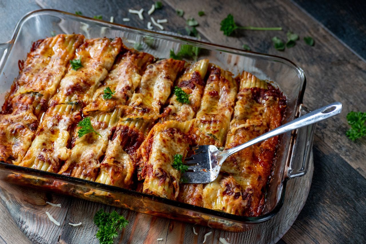 Cannelloni z mięsem mielonym
