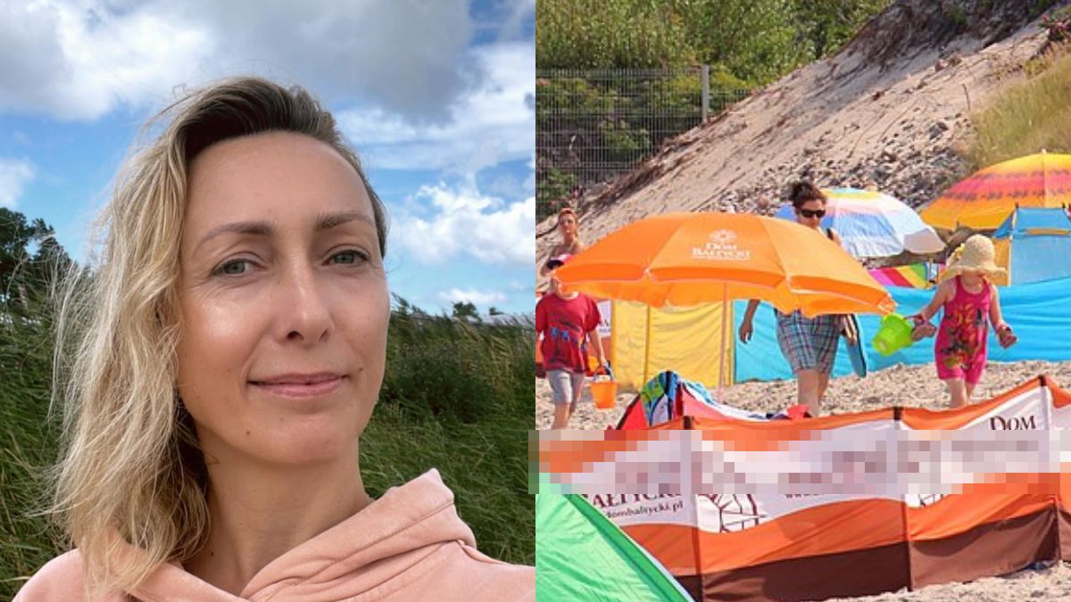Anna Kalczyńska narzeka na turystów śmiecących na plaży